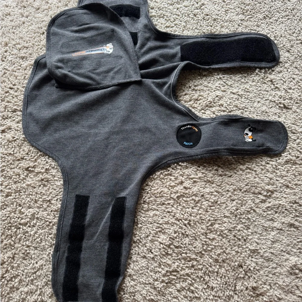 Thundershirt Charcoal Gray Adjustable Anxiety Vest for Dogs Cats Small Size EUC - Picture 10 of 10